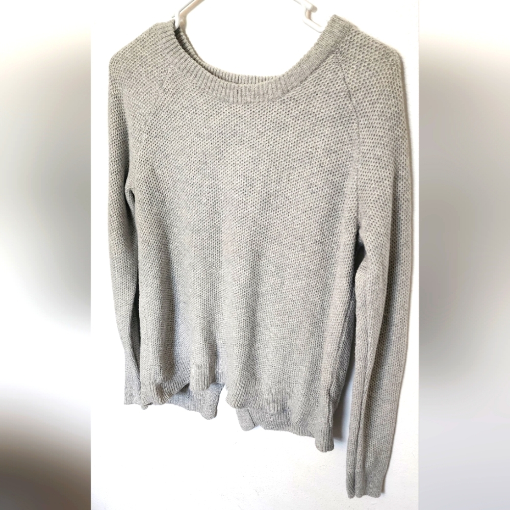 Madewell split back women's sweater